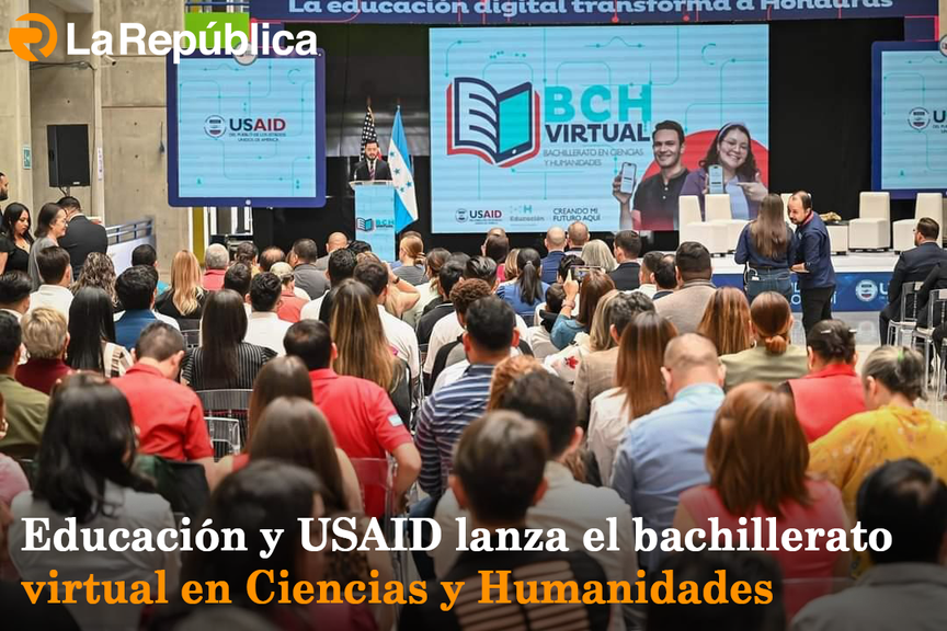 Educación y USAID lanza el bachillerato virtual en Ciencias y Humanidades - Cover Image